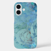 Blue Opal Abstrakt Case-Mate iPhone Hülle (Rückseite)