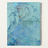 Blue Opal Abstrakt Planer (Rückseite)