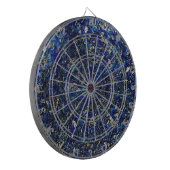 Blue Opal Dartscheibe (Vorderseite Links)