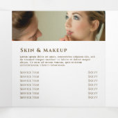 Blue Opal Design Trifold Broschüre (Innenseite Mitte)