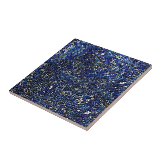 Blue Opal Fliese (Seite)