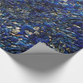 Blue Opal Geschenkpapier (Ecke)