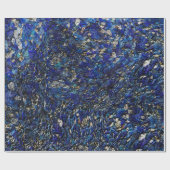 Blue Opal Geschenkpapier (Flach)