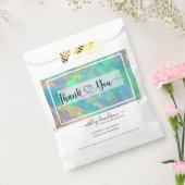 Blue Opal | Geschenktaschen | Papier-Einkaufstasch Geschenktütchen (Versiegelt)