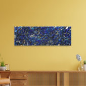 Blue Opal Leinwanddruck (Insitu (Wohnzimmer))