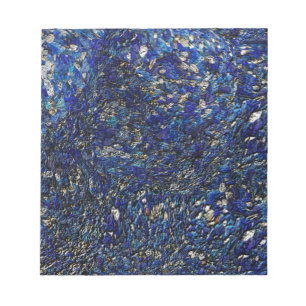 Blue Opal Notizblock