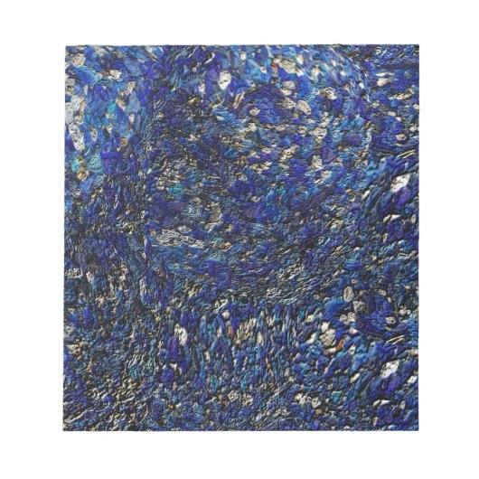 Blue Opal Notizblock (Vorderseite)