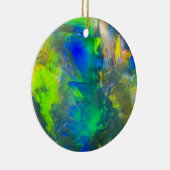 Blue Opal Ornament (Rechts)