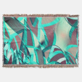 Blue or cyan streaks up red, drizzled image decke (Vorderseite)