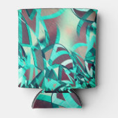 Blue or cyan streaks up red, drizzled image dosenkühler (Vorderseite)