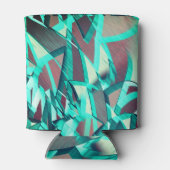 Blue or cyan streaks up red, drizzled image dosenkühler (Rückseite)