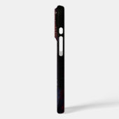 Blue Orange Clouds California Sunset Name Script Case-Mate iPhone Hülle (Rückseite / Links)