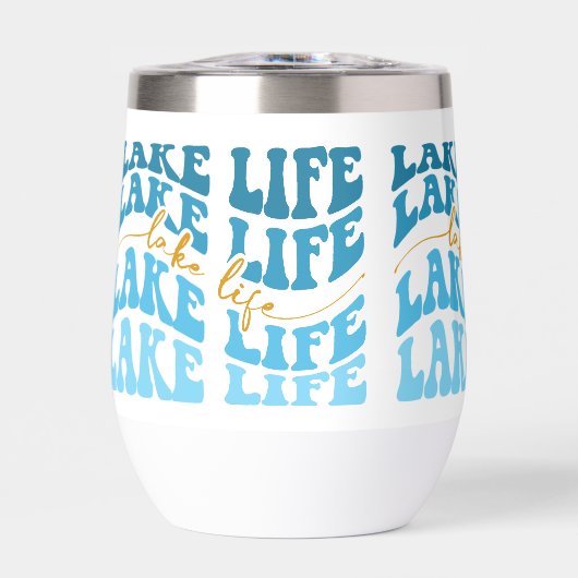 Blue Orange Lake Life Wave (Vorderseite)