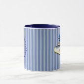 Blue Orange P-Vegas Platteville Wisconsin Tasse (Zentrum)