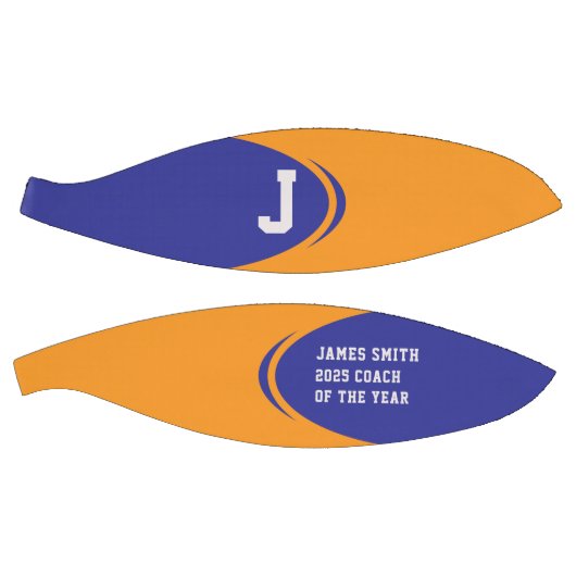 Blue Orange Personalisiert Basketball (Panele)