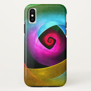 Blue Orange Pink Modernes Abstraktes Kunstmuster # Case-Mate iPhone Hülle