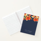 Blue Orange Poppy Letters to Daughter Journal Notizblock (Innenseite)
