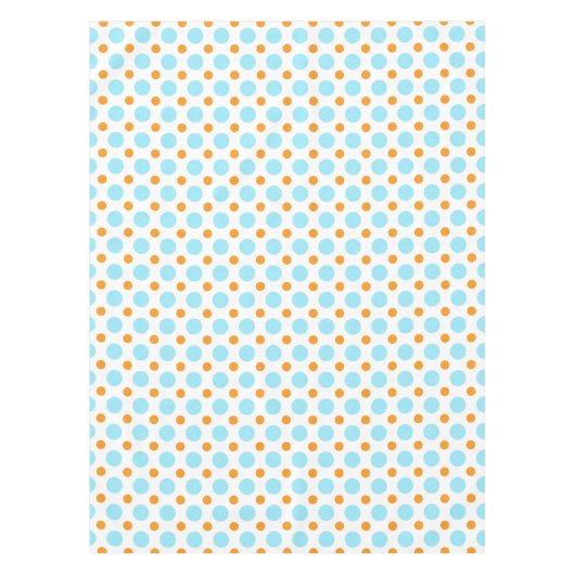 Blue & Orange Tablecloth Tischdecke (Vorderseite)