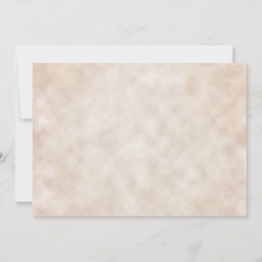 Blue Orange Tiger Lily Floral Änderung der Adresse Ankündigung (Rückseite)