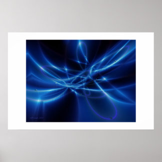 Blue Orbits Poster