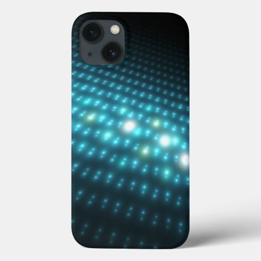 Blue Orbs 3D Case-Mate iPhone Hülle (Rückseite)