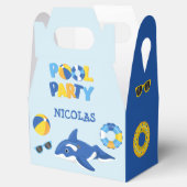 BLUE ORCA FLOUIERBECKEN PARTY GESCHENKSCHACHTEL (Geöffnet)