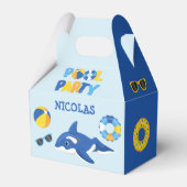 BLUE ORCA FLOUIERBECKEN PARTY GESCHENKSCHACHTEL (Vorderseite)