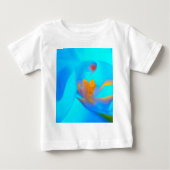 Blue Orchid Design T - Shirt (Vorderseite)
