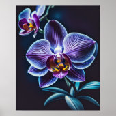 Blue Orchid II Poster (Vorne)