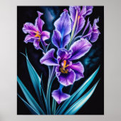 Blue Orchid Poster (Vorne)