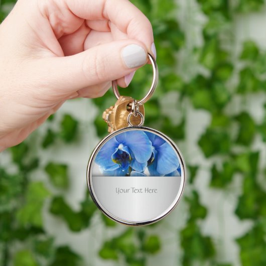 Blue Orchid Schlüsselanhänger (Hand)