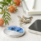 Blue Orchid Schlüsselanhänger (Seite)