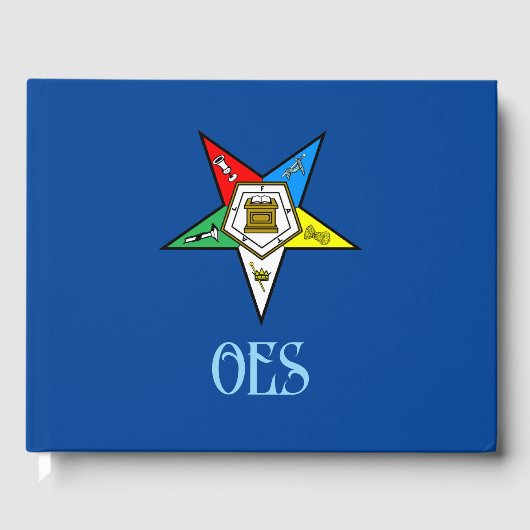 Blue Order of the Eastern Star Guestbook Gästebuch (Vorderseite)
