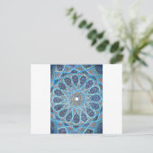 Blue Orient Postkarte (Stehend Vorderseite)