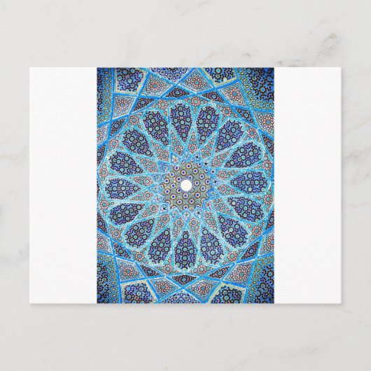 Blue Orient Postkarte (Vorderseite)