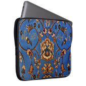Blue Oriental Rug Laptopschutzhülle (Vorne Rechts)
