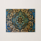 Blue Oriental Rug Puzzle (Horizontal)