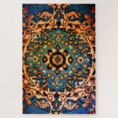 Blue Oriental Rug Puzzle (Vertikal)