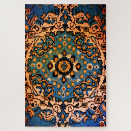 Blue Oriental Rug Puzzle (Vertikal)