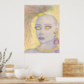 Blue Original Poster (Küche)