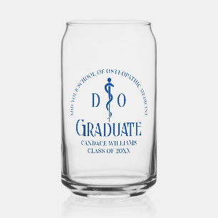 Blue Osteopathic Medical School Abschluss Dosenglas