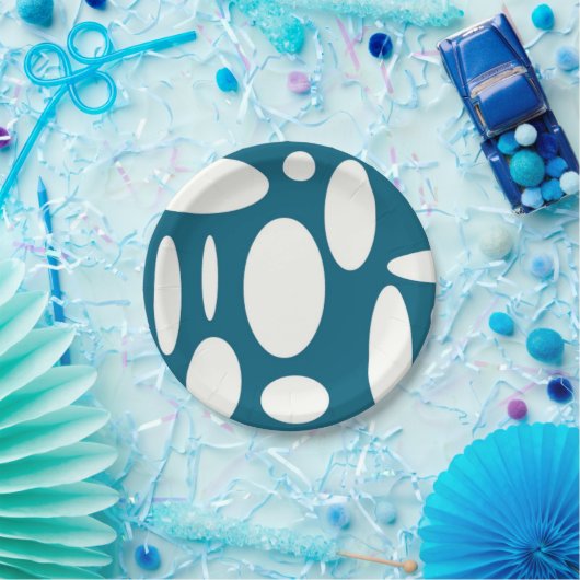 Blue Oval Paper Teller (Party)