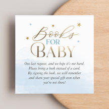Blue Over the Moon Bücher für Baby-Einlagen