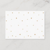 Blue Over the Moon Diaper Raffelkarte Einsteckkart Begleitkarte (Rückseite)