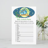 Blue Owl Baby Animes Name Game (Stehend Vorderseite)