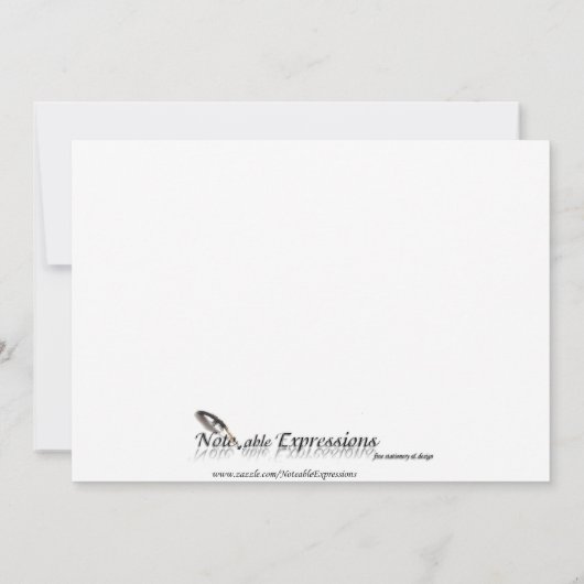 Blue Owl Baby Dusche Einladung (Rückseite)