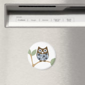 Blue Owl Baby Magnet (In Situ (Geschirrspüler))