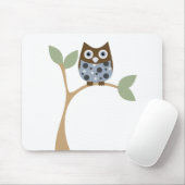 Blue Owl Baby Mousepad (Mit Mouse)