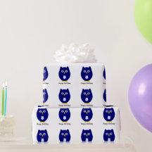 Blue Owl Design Geburtstagsgeschenk