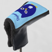 Blue Owl Design Golf Headcover (3/4 Vorderseite)
